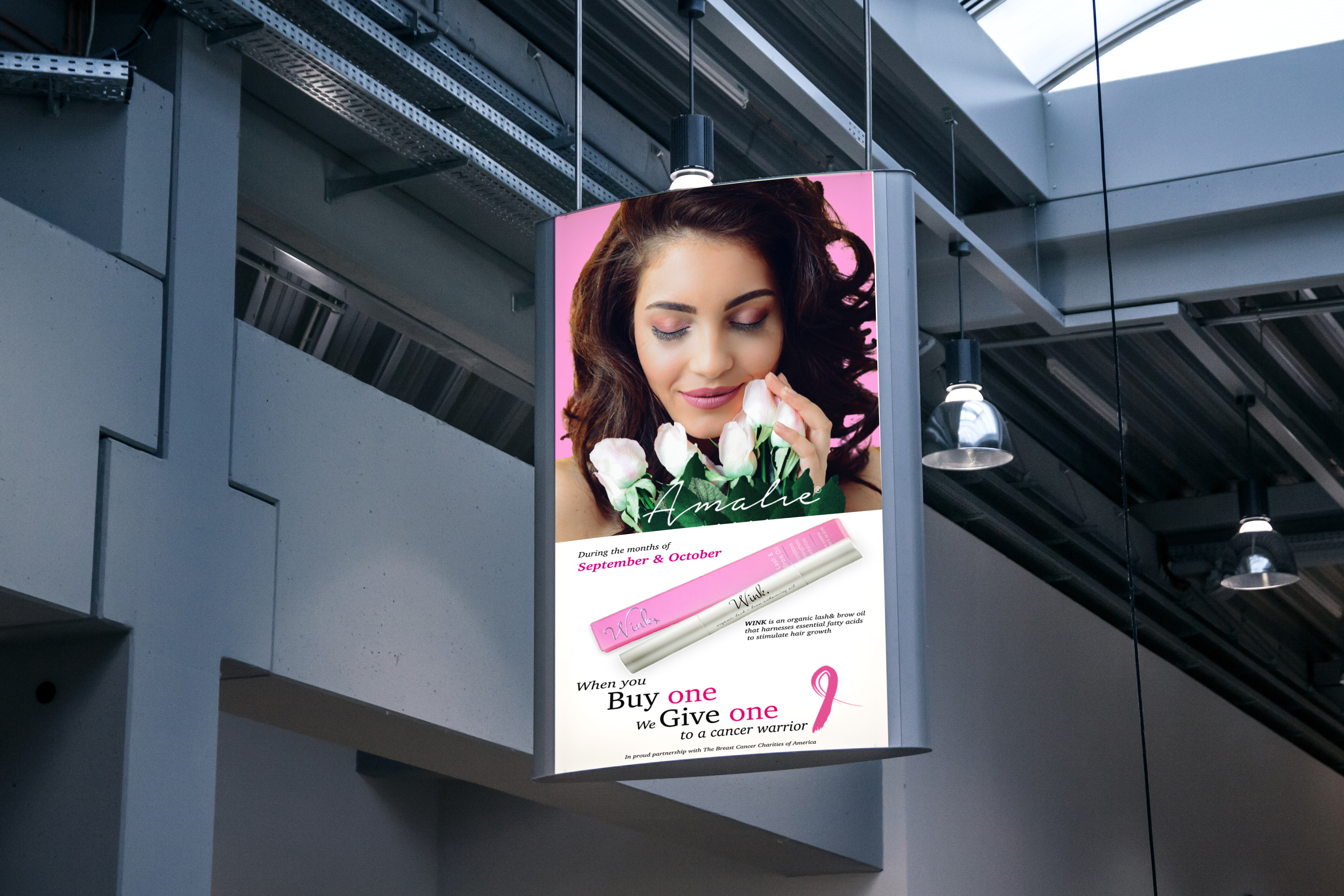 Indoor Advertising Poster MockUp 2